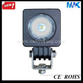 black 10w 720lm flood or spot beam cree 4x4 atv led truck working lamp